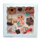 Preview: Cookie Box Schachtel 20x20x5 cm